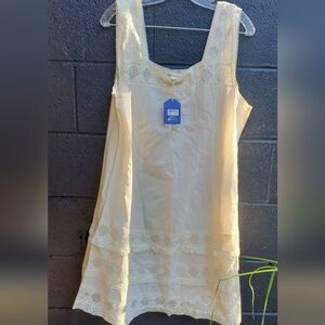Nwt April Cornell slip dress